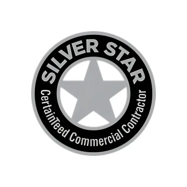 Silver Star CertainTeed Commercial Contractor Logo